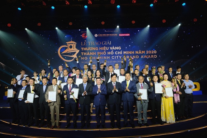 Lễ trao giải thưởng Thương hiệu Vàng TP. Hồ Chí Minh